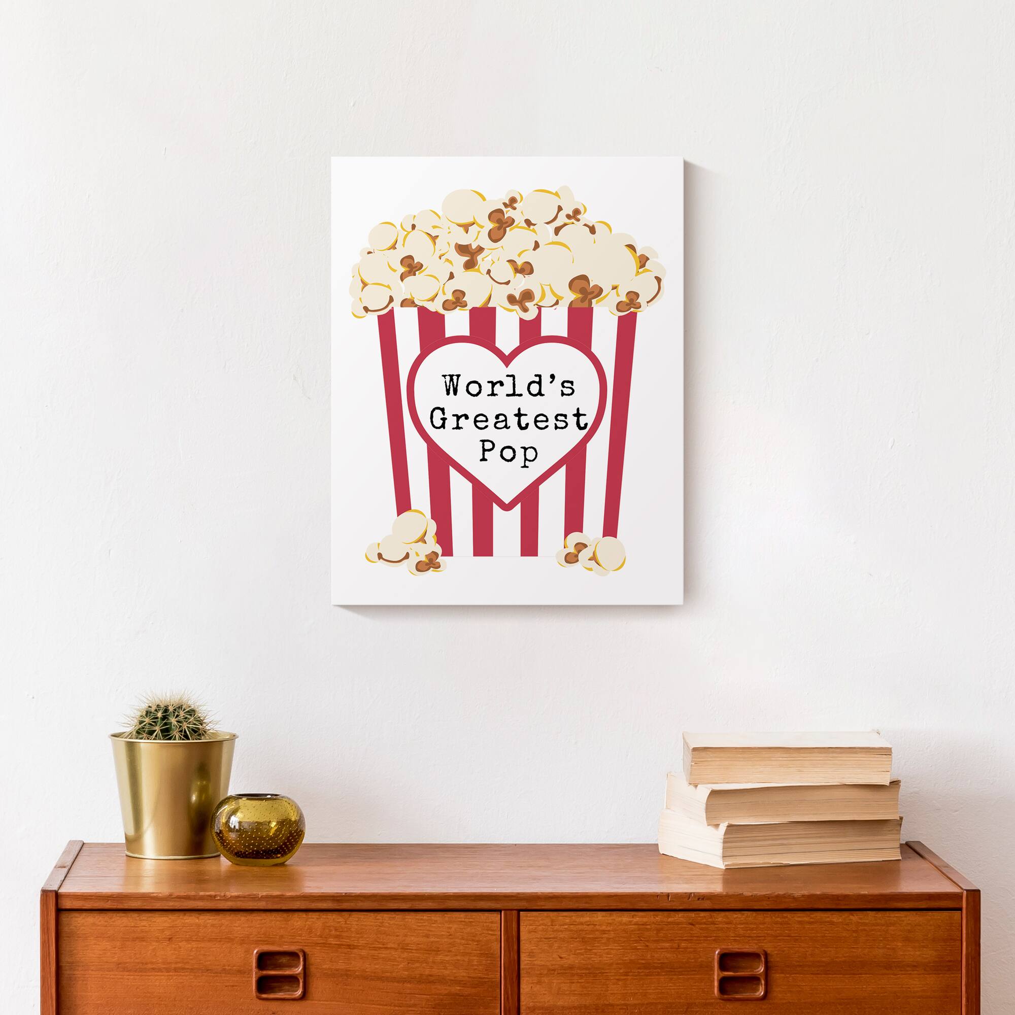 World's Greatest Pop Canvas Wall Art